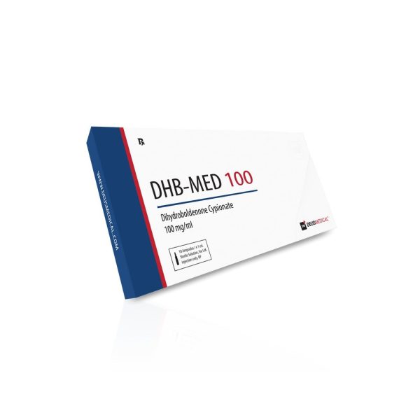 DHB-MED 100 (Dihydroboldenone Cypionate) 100 mg Deus Medical emballage du médicament