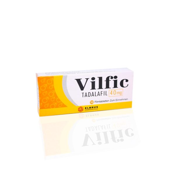 Vilfic (Tadalafil) 40 mg Elbrus Pharmaceuticals emballage du médicament