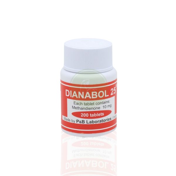 Dianabol 10 mg P&B Labs emballage du médicament