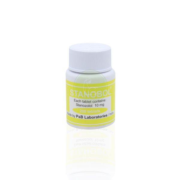 Stanobol 10 mg P&B Labs emballage du médicament