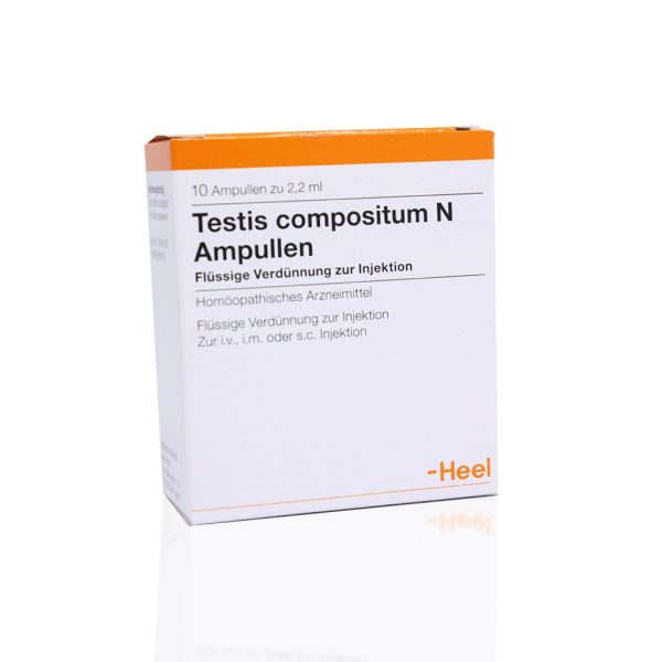 Testis Compositum 2,2 ml Heel emballage du médicament