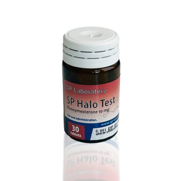 Halotest 10 mg SP Laboratories emballage du médicament