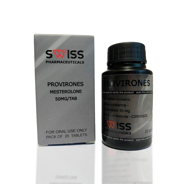 Proviron 50 mg Swiss Pharmaceuticals emballage du médicament