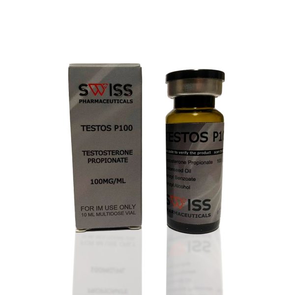 Testosterone Propionate 100 mg Swiss Pharmaceuticals emballage du médicament