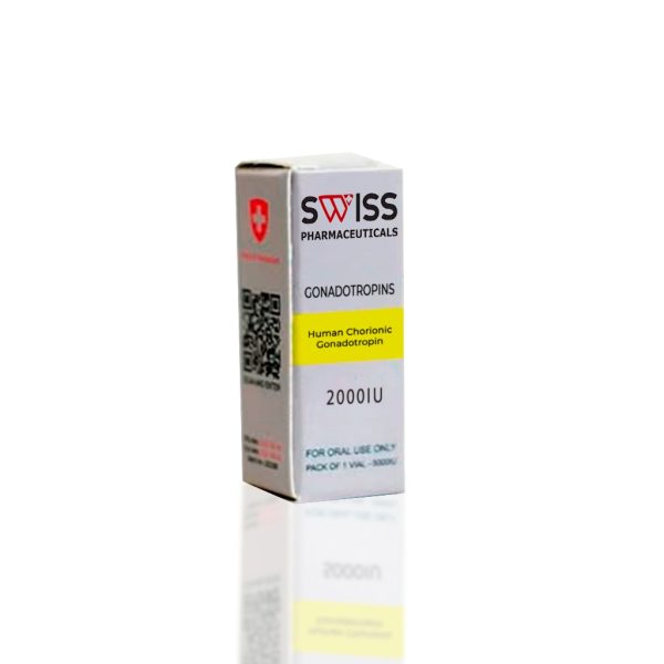Gonadotropin 2000 IU Swiss Pharmaceuticals emballage du médicament